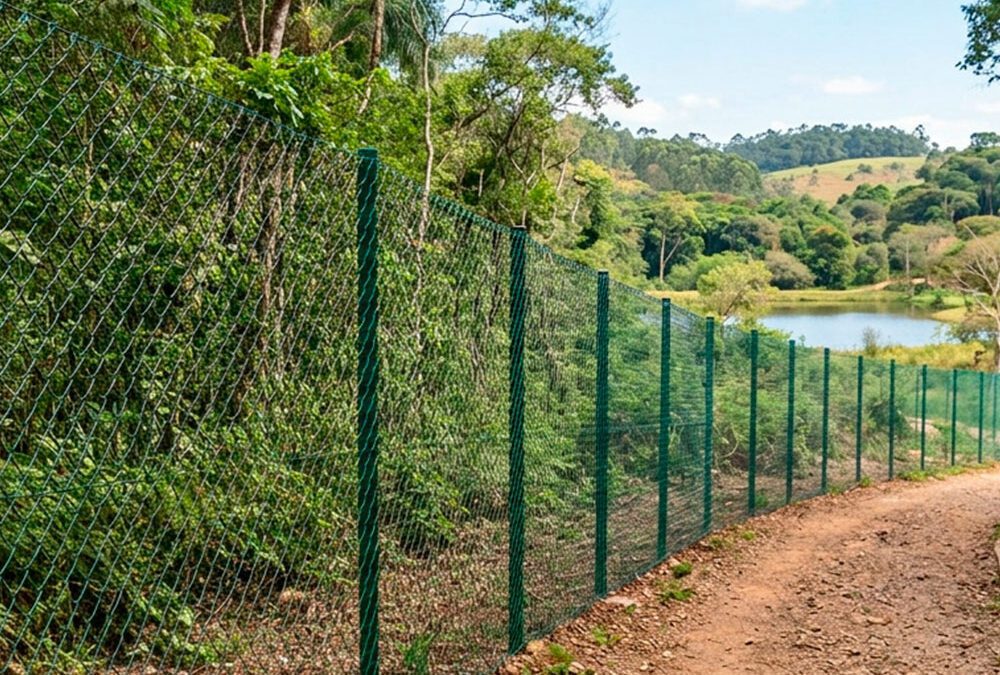 Alambrado Revestido em PVC em Vila São Domingos – SP
