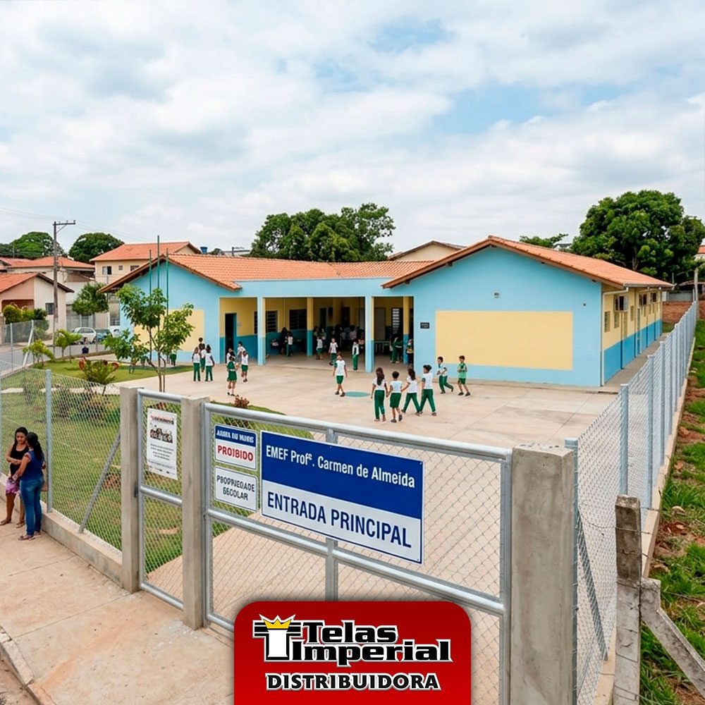 alambrados para escolas e colégios