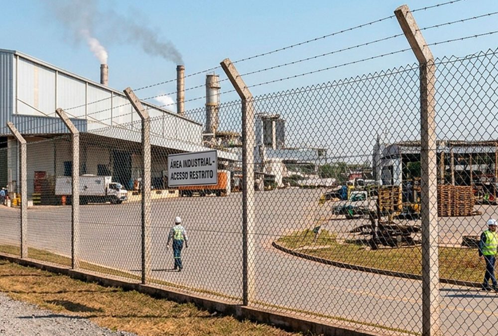 Alambrado Industrial em Brasília de Minas – MG