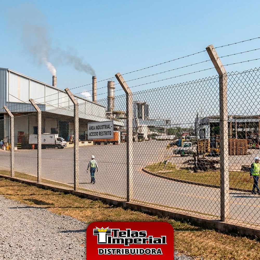 Alambrado Industrial em Canabrava - MG